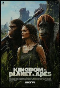 7c0427 KINGDOM OF THE PLANET OF THE APES advance DS 1sh 2024 Freya Allan, Noa, Proximus Caesar!