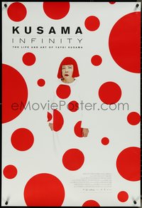 7c0429 KUSAMA: INFINITY DS 1sh 2018 the life and art of Yayoi Kusama, really colorful design!