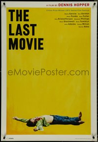 7c0431 LAST MOVIE 1sh R2018 Sam Fuller, John Phillip Law & Miles in movie-in-movie, ultra rare!