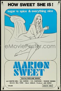 7c0461 MARION SWEET 1sh 1975 Sugar 'N Spice & everything nice, sexy artwork!