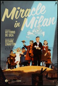 7c0472 MIRACLE IN MILAN 1sh R2022 Vittorio De Sica's Miracolo a Milano, great art!