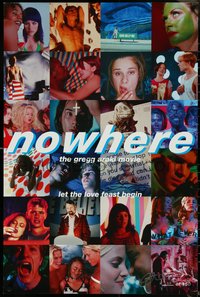 7c0086 NOWHERE signed #100/150 24x36 1sh R2023 by director Gregg Araki, ultra rare!