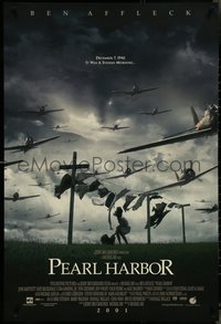 7c0509 PEARL HARBOR int'l advance DS 1sh 2001 World War II fighter planes flying over laundry line!