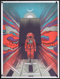 7c0811 2001: A SPACE ODYSSEY signed 18x24 art print 2014 by Robert Wilson, I'm Afraid Dave, regular!