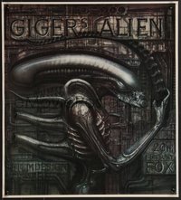 7c0829 ALIEN 20x22 special poster 1990s Ridley Scott sci-fi classic, cool H.R. Giger art of monster!