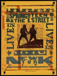 7c0817 BRUCE SPRINGSTEEN 16x21 concert music poster 2001 Live in New York City, ultra rare!