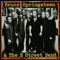 7c0208 BRUCE SPRINGSTEEN 2-sided 24x24 special poster 2000s with E-Street Band, rare!