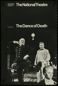 7c0171 DANCE OF DEATH stage play English double crown 1967 Olivier dancing on stage, ultra rare!