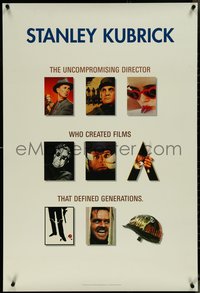 7c0103 STANLEY KUBRICK COLLECTION 27x40 video poster 1999 Paths of Glory, Dr. Strangelove, 2001!