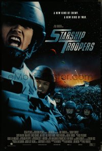 7c0594 STARSHIP TROOPERS DS 1sh 1997 Paul Verhoeven, based on Robert A. Heinlein's classic novel!