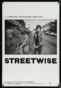 7c0601 STREETWISE 1sh R2019 photo by Mary Ellen Mark, design by Bill Kobasz & Kathi Rota!