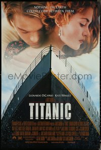 7c0618 TITANIC DS 1sh 1997 Leonardo DiCaprio, Kate Winslet, directed by James Cameron!