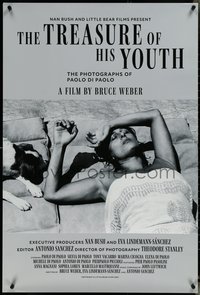 7c0629 TREASURE OF HIS YOUTH 1sh 2021 Bruce Weber, photographs of Paolo Di Paolo, ultra rare!