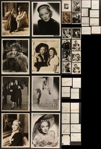 7d0973 LOT OF 20 MOSTLY 1930S-1940S 8X10 STILLS 1930s-1940s many candids with Marlene Dietrich!