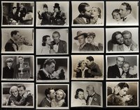 7d0990 LOT OF 16 MOSTLY 1930S 8X10 STILLS 1930s scenes & portraits from a variety of movies!