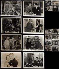 7d0974 LOT OF 20 MOSTLY 1930S 8X10 STILLS 1930s scenes & portraits from a variety of movies!