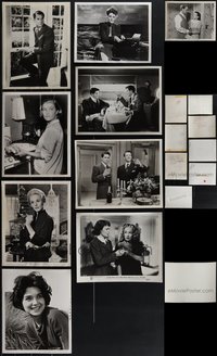 7d1037 LOT OF 9 8X10 STILLS FROM ALFRED HITCHCOCK MOVIES 1960s Cary Grant, Bankhead, Hedren & more!