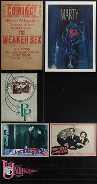 7d0078 LOT OF 6 MISCELLANEOUS ITEMS 1910s-1970s a variety of cool images from movies & more!