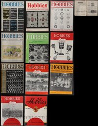 7d0222 LOT OF 11 HOBBIES 1930S MAGAZINES 1930s filled with great images & articles!