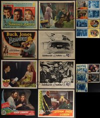 7d0794 LOT OF 21 LOBBY CARDS 1940s-1960s great images from a variety of different movies!