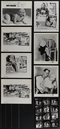 7d1043 LOT OF 8 MAMIE VAN DOREN 8X10 MOVIE & TV STILLS 1950s including art used on posters & ads!