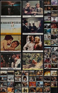 7d1075 LOT OF 103 MINI LOBBY CARDS 1970s-1980s great scens from a variety of different movies!