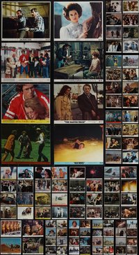 7d1076 LOT OF 100 MINI LOBBY CARDS 1960s-1980s great scenes from a variety of different movies!