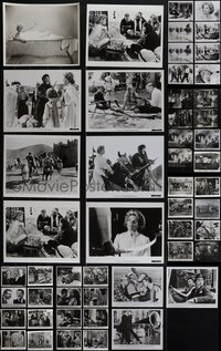 7d0920 LOT OF 67 8X10 STILLS 1950s-1970s portraits & scenes from a variety of different movies!