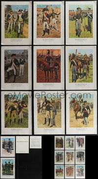 7d0152 LOT OF 20 AMERICAN SOLDIER PRINTS 1960s art from the Office Chief of Military History!