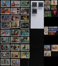 7d0138 LOT OF 43 WALT DISNEY ITEMS 1970s-1990s a variety of wonderful cartoon images & more!