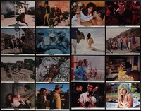 7d0790 LOT OF 25 1960S 11X14 COLOR STILLS & LOBBY CARDS 1960s complete & incomplete sets!