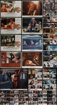 7d0730 LOT OF 105 1980S LOBBY CARDS 1980s incomplete sets from a variety of different movies!