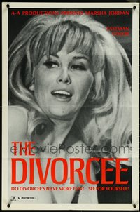 7d0510 LOT OF 16 FOLDED DIVORCEE R72 ONE-SHEETS R1972 see if Marsha Jordan has more fun!