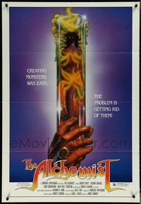 7d0546 LOT OF 13 FOLDED ALCHEMIST ONE-SHEETS 1985 every 100 years the gates of Hell open!