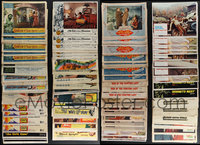 7d0724 LOT OF 420 LOBBY CARDS 1940s-1970s incomplete sets from a variety of different movies!