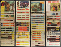 7d0722 LOT OF 445 LOBBY CARDS 1940s-1950s incomplete sets from a variety of different movies!