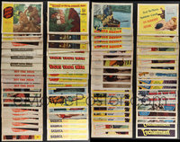 7d0723 LOT OF 425 LOBBY CARDS 1940s-1950s incomplete sets from a variety of different movies!