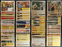 7d0727 LOT OF 370 LOBBY CARDS 1940s-1950s incomplete sets from a variety of different movies!