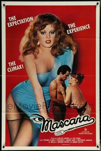 7d0557 LOT OF 11 FOLDED MASCARA ONE-SHEETS 1982 the expectation, the experience, the climax!