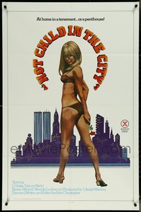 7d0521 LOT OF 15 FOLDED HOT CHILD IN THE CITY ONE-SHEETS 1979 at home in a tenement or penthouse!