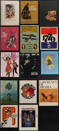 7d0257 LOT OF 14 SOUVENIR PROGRAM BOOKS 1960s-1970s from a variety of different movies!