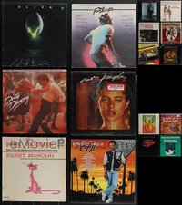 7d0158 LOT OF 16 SOUNDTRACK RECORDS 1950s-1990s music from a variety of different movies!