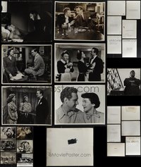 7d0174 LOT OF 13 DELUXE STILLS 1940s-1960s great scenes & portraits from a variety of movies & more!