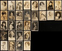 7d1086 LOT OF 29 DELUXE 5X7 FAN PHOTOS OF 1920S ACTRESSES WITH FACSIMILE AUTOGRAPHS 1920s cool!