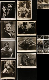 7d0977 LOT OF 20 20,000 LEAGUES UNDER THE SEA RE-RELEASE 8X10 STILLS R1960s Kirk Douglas, Mason