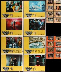 7d0769 LOT OF 40 1970S LOBBY CARDS 1970s complete sets from five different movies!