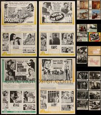 7d0200 LOT OF 40 MEXICAN PRESSBOOKS STILLS & MISCELLANEOUS ITEMS 1960s-1970s great movie images!