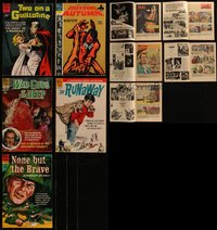 7d0863 LOT OF 5 DELL MOVIE COMIC BOOKS 1960s Two on a Guillotine, War Gods of the Deep & more!