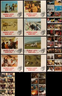 7d0738 LOT OF 72 1970S LOBBY CARDS 1970s complete sets from nine different movies!