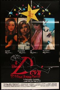 7d0587 LOT OF 9 FOLDED DEVIL IN MISS JONES PART 2 ONE-SHEETS 1983 sexy Georgina Spelvin!